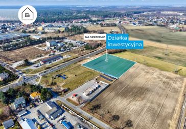 Działka inwestycyjna - MPZP - Wągrowiec