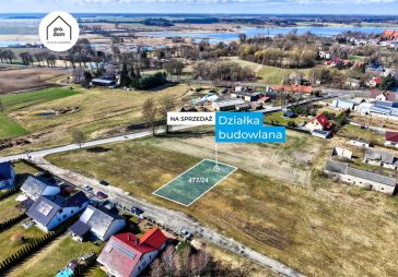 Działka budowlana z WZ - Łekno