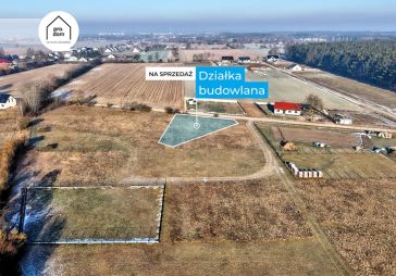 Atrakcyjna działka budowlana - Międzylesie ul. Gołębia - Rogoźno