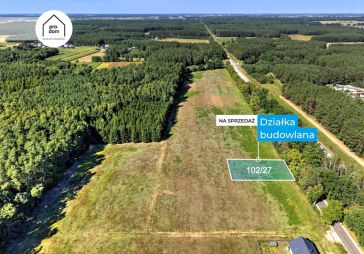 Działka budowlana w okolicy lasu - Roszkowo Wągrowieckie